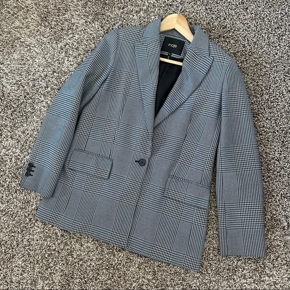 Maje single breasted blazer